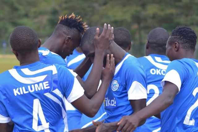 sofapaka players during the match against zoo fc